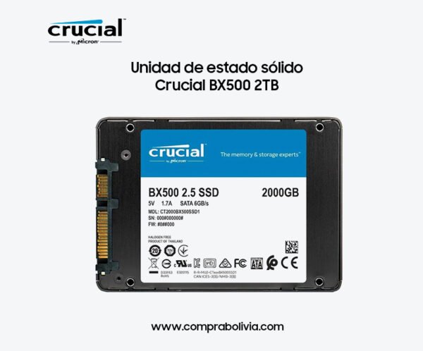 Crucial MX500 2TB