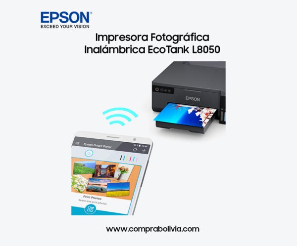 epsonl8050_01 Impresora Fotográfica Inalámbrica EcoTank L8050