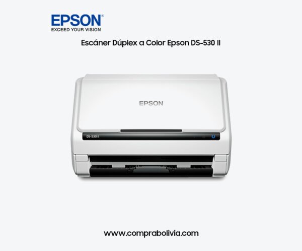 Escáner de Documentos Dúplex a Color Epson DS-530 II