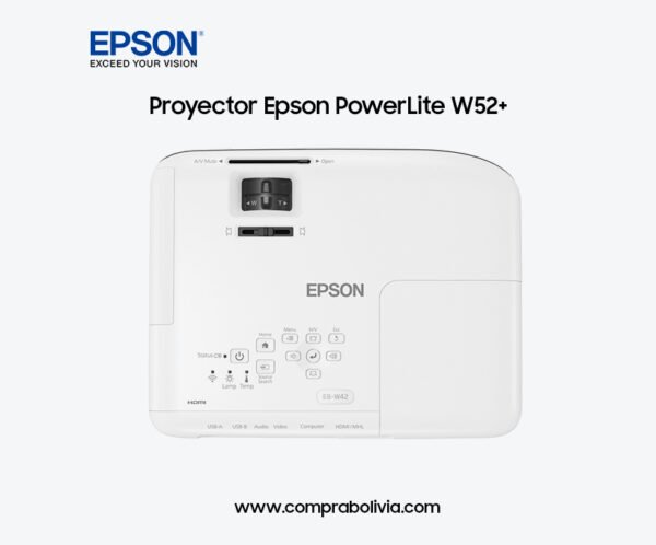 Proyector Epson PowerLite W52+