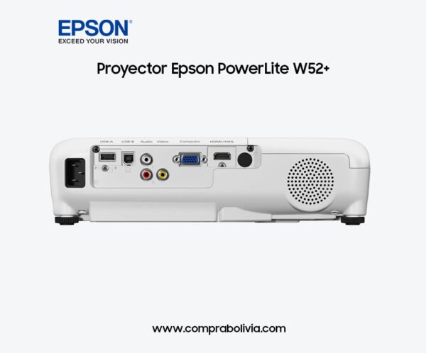 Proyector Epson PowerLite W52+