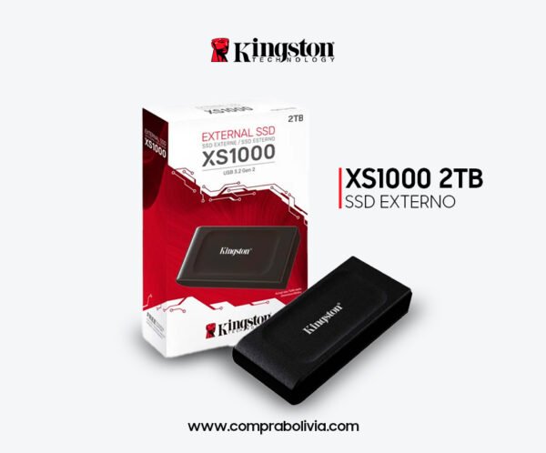 Disco SSD externo XS1000 2TB