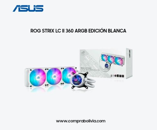 ASUS ROG STRIX LC II 360 ARGB EDICIÓN BLANCA