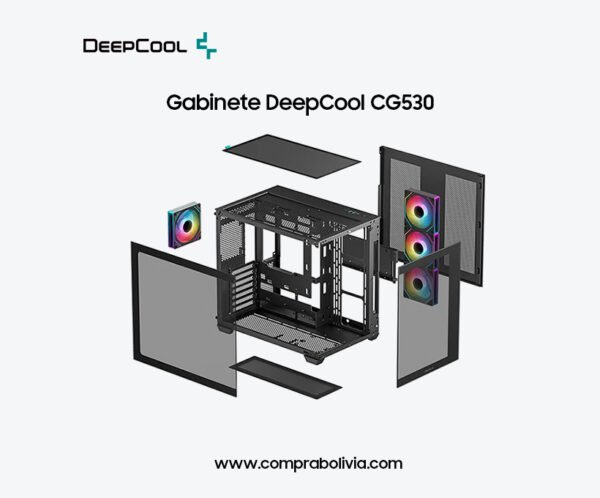 Gabinete DeepCool CG530 4F