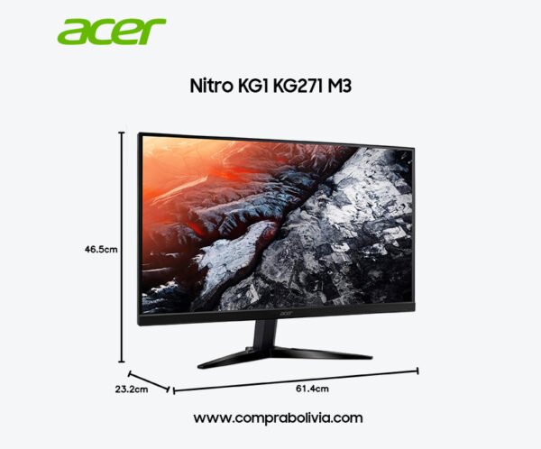 Monitor de 27" LED Nitro KG1 KG271 M3