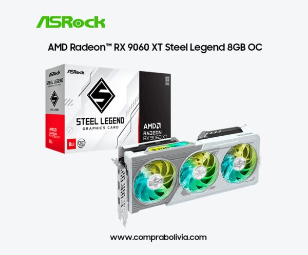 Asrock AMD Radeon™ RX 9060 XT Steel Legend 8GB OC
