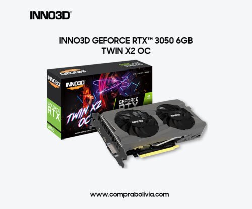 INNO3D-GEFORCE-RTX™-3050-TWIN-X2-OC INNO3D GEFORCE RTX™ 3050 TWIN X2 OC