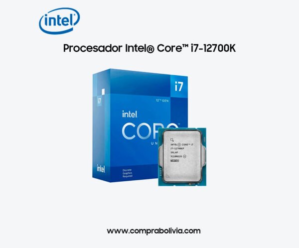 Procesador Intel® Core™ i7-12700K