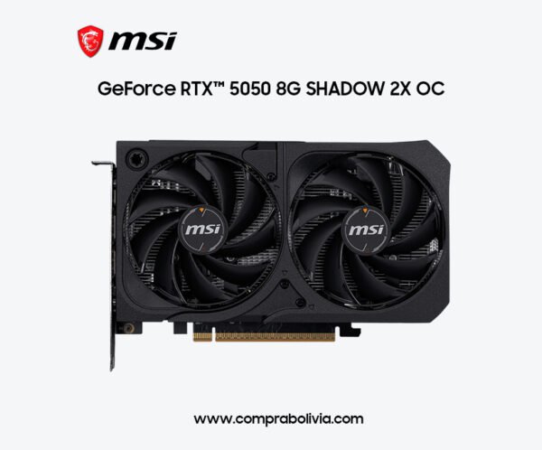 GeForce-RTX™-5050-8G-SHADOW-2X-OC_01 GeForce RTX™ 5050 8G SHADOW 2X OC