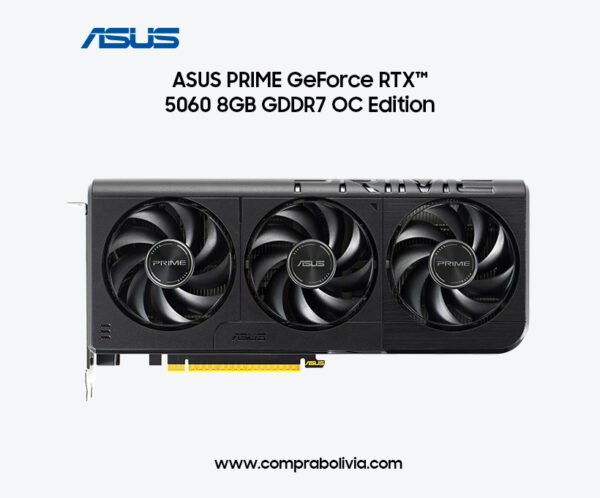 ASUS PRIME GeForce RTX™ 5060 8GB GDDR7 OC Edition