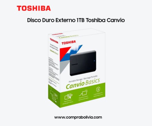 Disco Duro Externo 1TB Toshiba Canvio