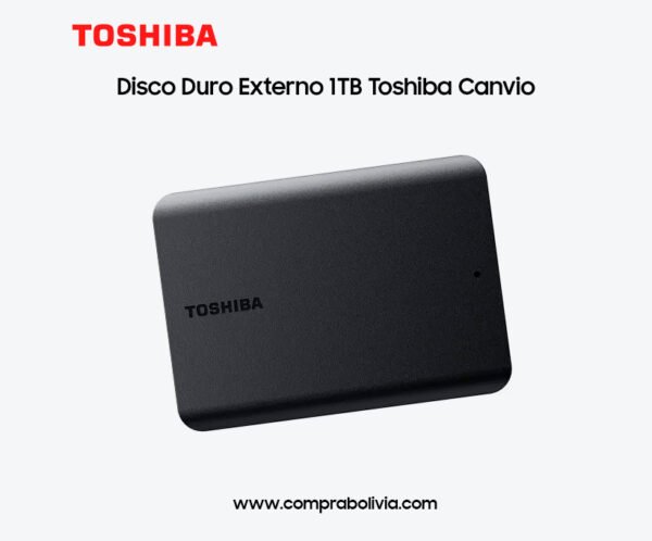 Disco Duro Externo 1TB Toshiba Canvio