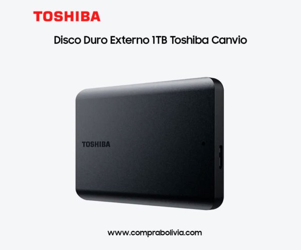 Disco Duro Externo 1TB Toshiba Canvio