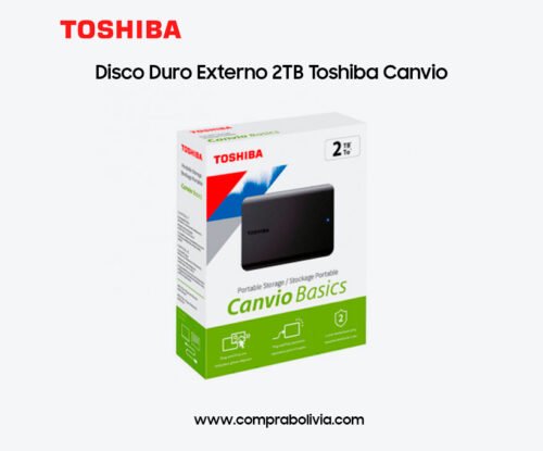 Disco Duro Externo 2TB Toshiba Canvio