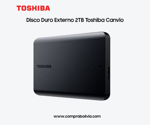 Disco Duro Externo 2TB Toshiba Canvio