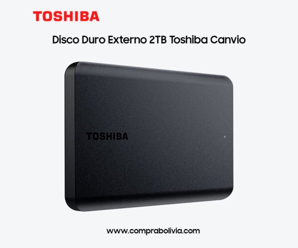Disco Duro Externo 2TB Toshiba Canvio