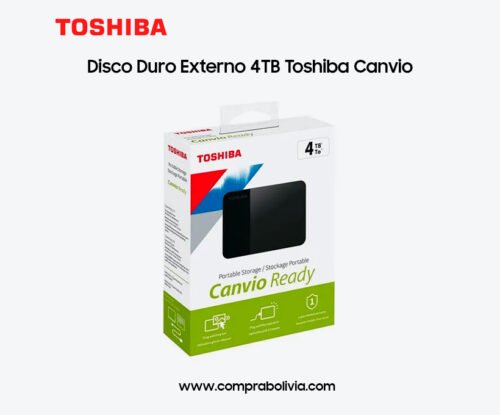 Disco Duro Externo 4TB Toshiba Canvio