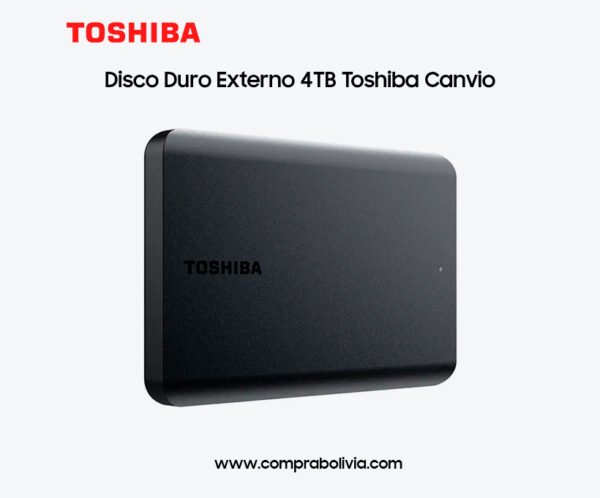 Disco Duro Externo 4TB Toshiba Canvio
