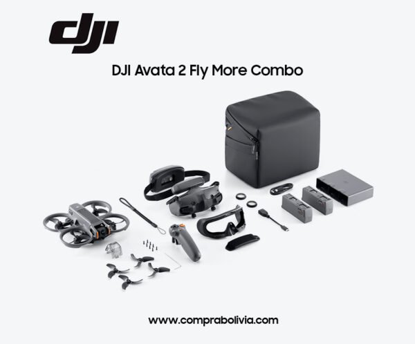 DJI Avata 2 Fly More Combo Tres Baterias